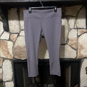 lululemon athletica Gray Ankle Cropped Pants
